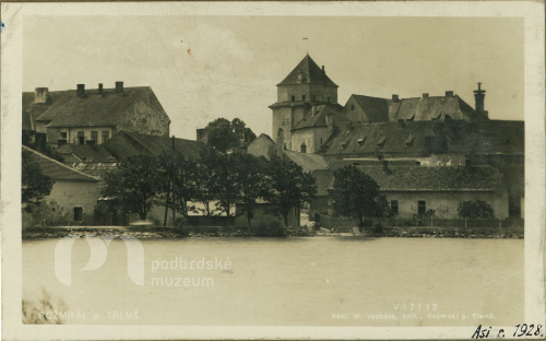 Pohled na rožmitálský zámek