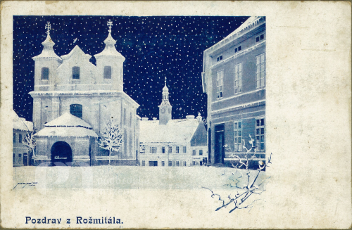 Pozdrav z rožmitálského náměstí