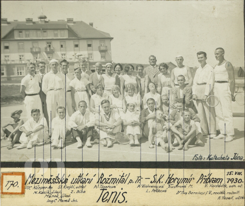 Utkání v Tenise Rožmitál - S.K. Horymír Příbram