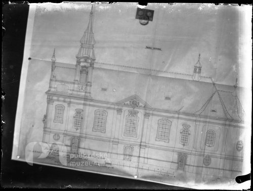 Návrh na přestavbu kostela sv. Jana Nepomuckého