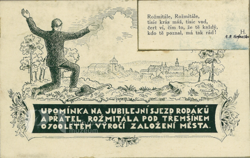 Upomínka na jubilejní sjezd rodáků a přátel