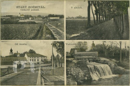 Starý Rožmitál - pohlednice