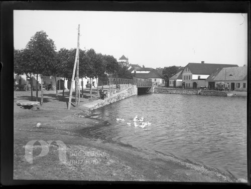 Stromovka se železným mostem