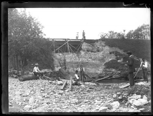 Okresní silnice po povodni