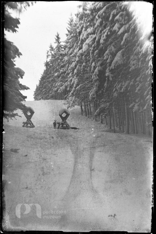 Jesle pro vysokou zvěř v lese