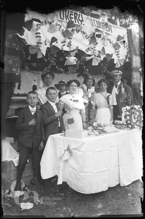 Stánek na pouti na Třemšíně