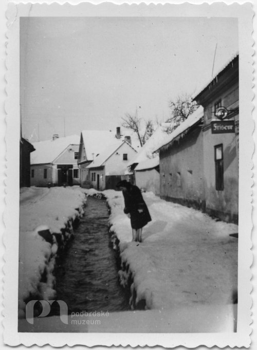 Náhon v ulici Příkopy