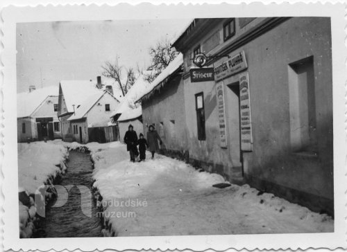 Náhon v ulici Příkopy