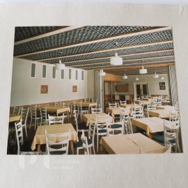 restaurace a sál ve Starém Rožmitále po dokončení