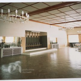 restaurace a sál ve Starém Rožmitále po dokončení