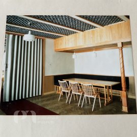 restaurace a sál ve Starém Rožmitále po dokončení