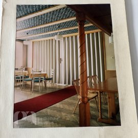 restaurace a sál ve Starém Rožmitále po dokončení