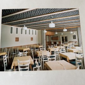restaurace a sál ve Starém Rožmitále po dokončení