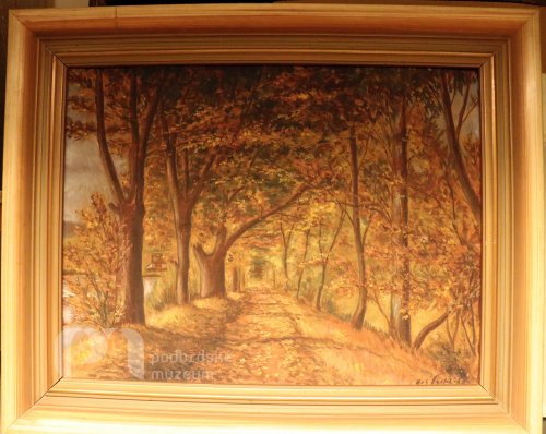 Hráz rybníka Obžera