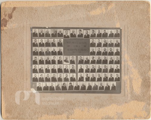 tablo Včelařský spolek pro Rožmitál a okolí 1916-1936