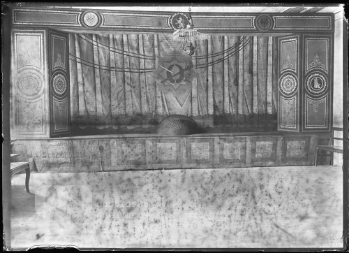 Scéna ochotnického divadla