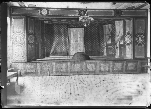 Scéna ochotnického divadla