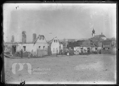 Požár ve Starém Rožmitále