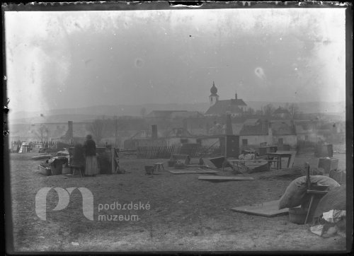 Starý Rožmitál po ohni