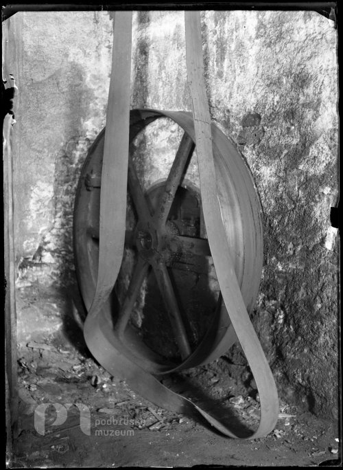 Řemenice a kožený řemen