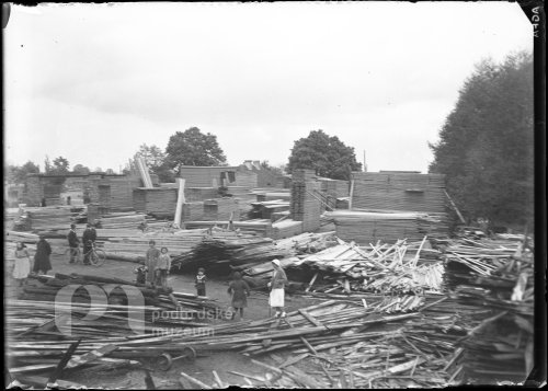 Po požáru panské pily u Šichtantu