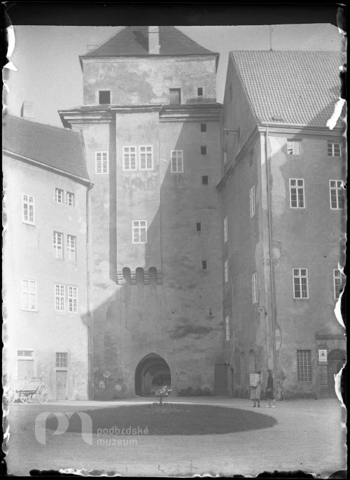 Nádvoří rožmitálského zámku