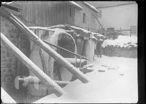 Vodní kolo mlýna Podhory