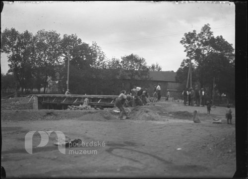Oprava mostu ve Starém Rožmitále