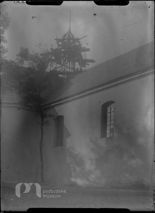 Oprava sanktusníku farního kostela