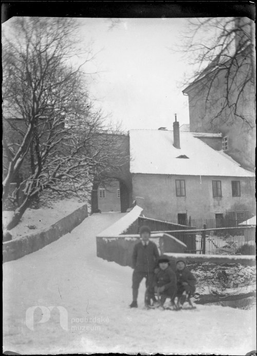 Sáňkování u zámku