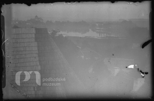 Pohled z kostela na Rožmitál