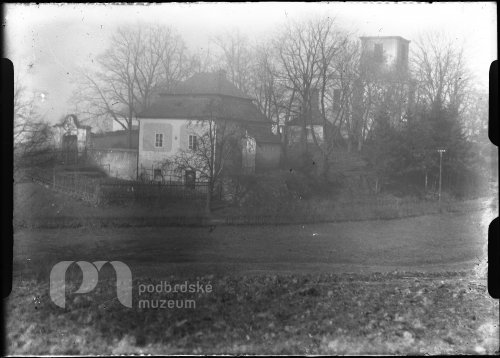 Kostel ve Starém Rožmitále po požáru